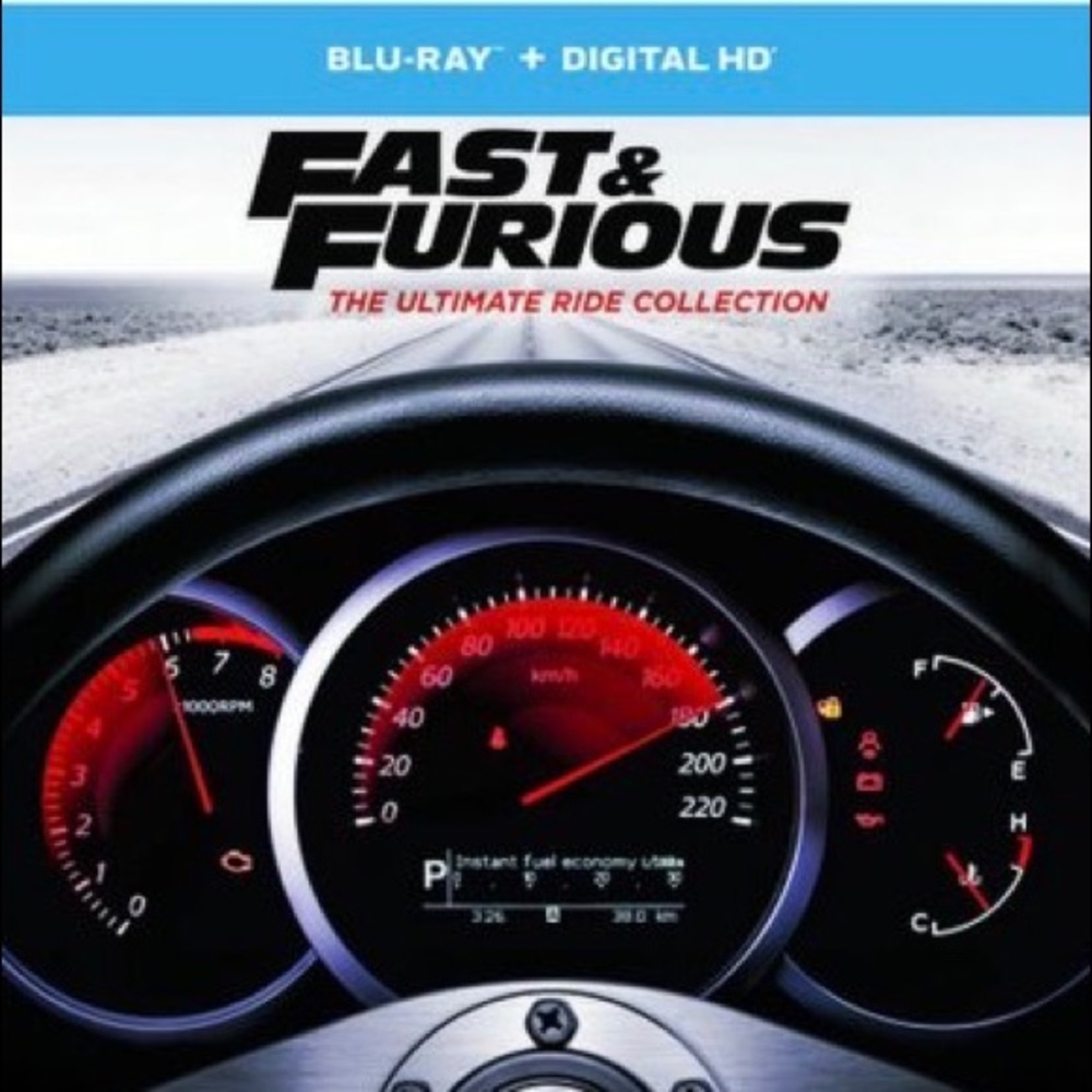FAST & FURIOUS the ultimate ride collection bluray